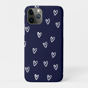 Capa Para iPhone 11 Pro heart blue sky