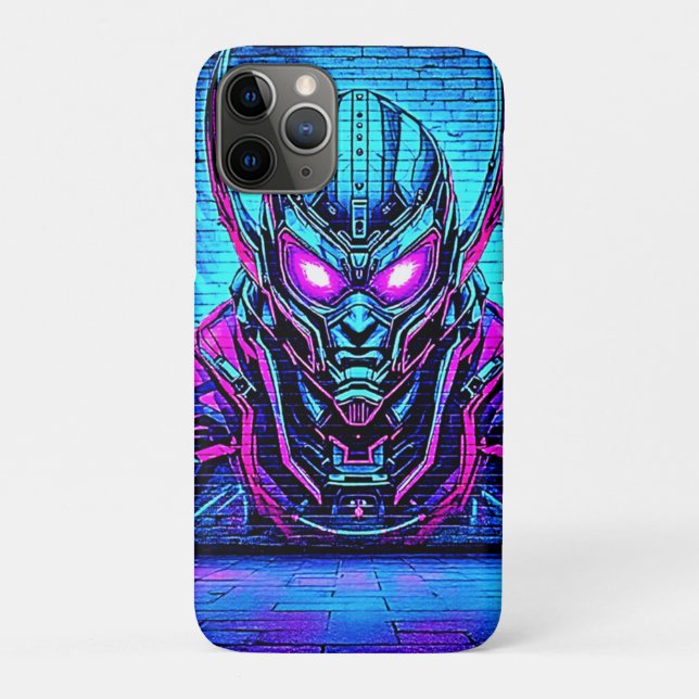 Capa Para iPhone 11 Pro Heroico Cyberpunk Vibe (Verso)