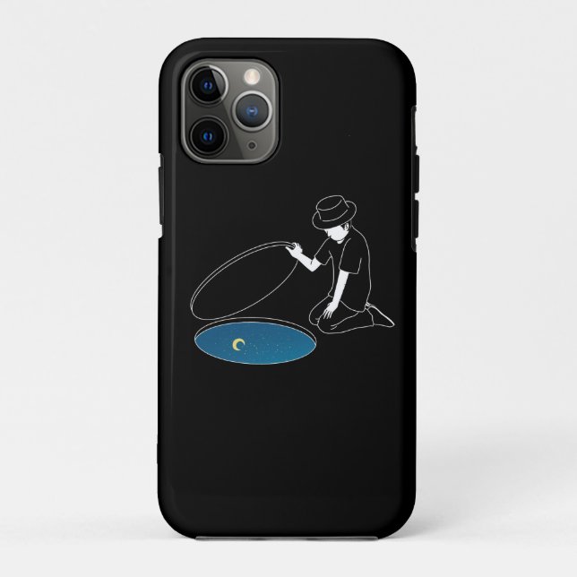 Capa Para iPhone 11 Pro Homem | Zazzle_Growth. (Verso)