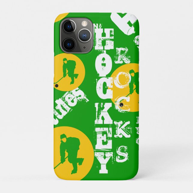 Capa Para iPhone 11 Pro Hóquei (Verso)