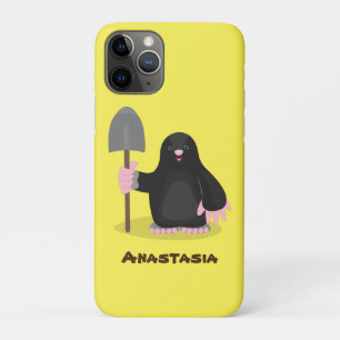 Capa Para iPhone 11 Pro Imagem de desenhos animados bonitos e felizes