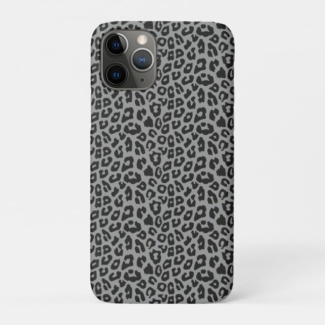 Capa Para iPhone 11 Pro Impressão Leopardo (Verso)