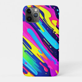 Capa Para iPhone 11 Pro Intermitência de cor: fluxo de Abstrato