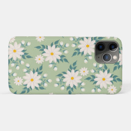 Capa Para iPhone 11 Pro iPhone 11 Floral sofisticado Caso