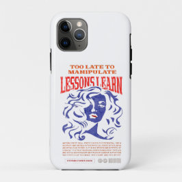 CAPA PARA iPhone 11 PRO IPHONE 11 PRO MANIPULATE LESSONS LEARN CASE