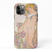 Iris (1897) apresentada por Alphonse Mucha