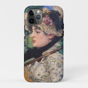 Capa Para iPhone 11 Pro Jeanne (Primavera) Por Édouard Manet