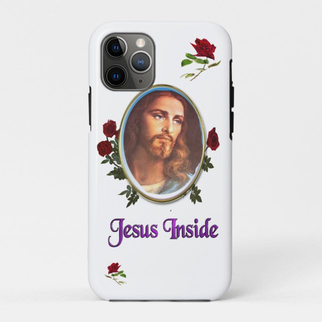 Capa Para iPhone 11 Pro Jesus dentro (Verso)