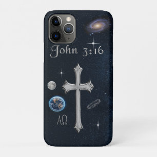 Capa Para iPhone 11 Pro John 3:16  
