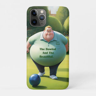 Capa Para iPhone 11 Pro Jolly Lawn Bowler Man,