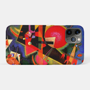 Capa Para iPhone 11 Pro Kandinsky - Em azul, famoso trabalho de arte
