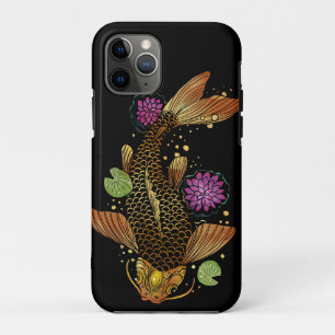 Capa Para iPhone 11 Pro Koi Fish