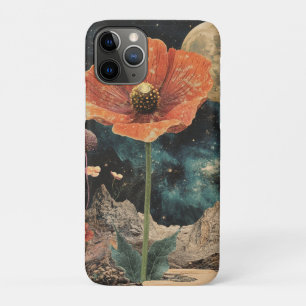 Capa Para iPhone 11 Pro Laranja Popia Sob Luz