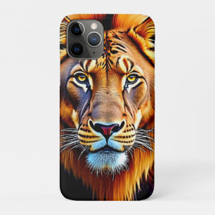 Capa Para iPhone 11 Pro Leão Majestoso: Alma do Rei Selvagem Arte