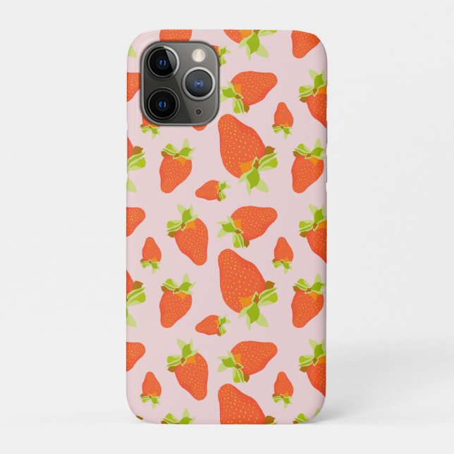 Capa Para iPhone 11 Pro Leite de morango (Verso)