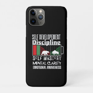 Capa Para iPhone 11 Pro Lembrete e motivação Mentalidade Forex