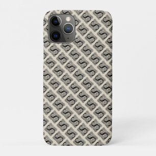 Capa Para iPhone 11 Pro Letra S Vintage Celtic Knot Monograma