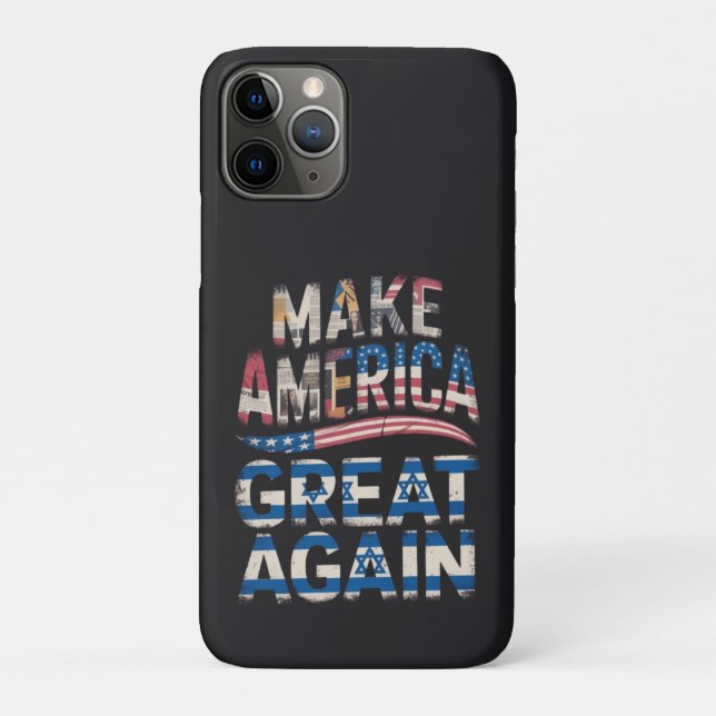 Capa Para iPhone 11 Pro Let's make America great again (Verso)