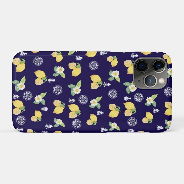 Capa Para iPhone 11 Pro Limões de Verão (Verso (horizontal))