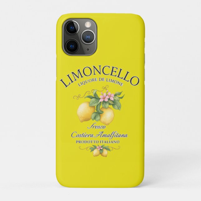 Capa Para iPhone 11 Pro Limoncello Itália Costa Amalfi (Verso)