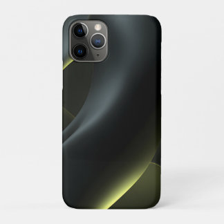 Capa Para iPhone 11 Pro Liquid Chrome Abstract: Dark Iridescence