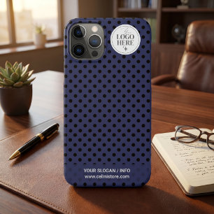 Capa Para iPhone 11 Pro Logotipo e Nome de Empresa Naval Minimalista Ponti