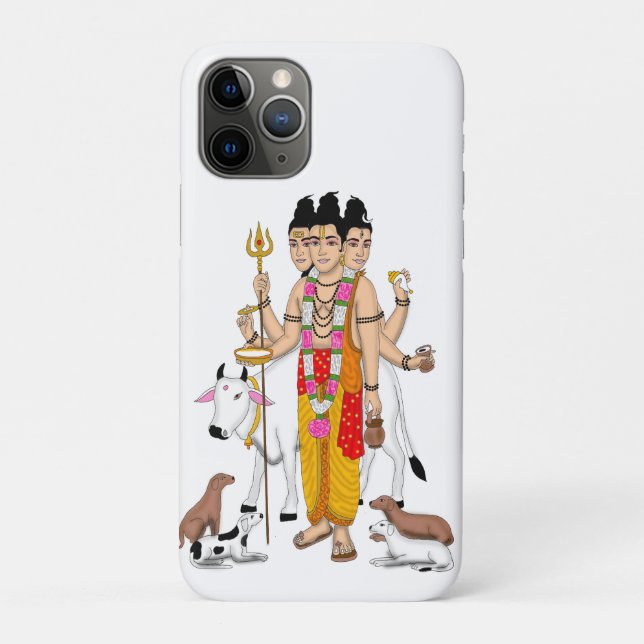 Capa Para iPhone 11 Pro Lord Duttatreya Phone Cover (Verso)