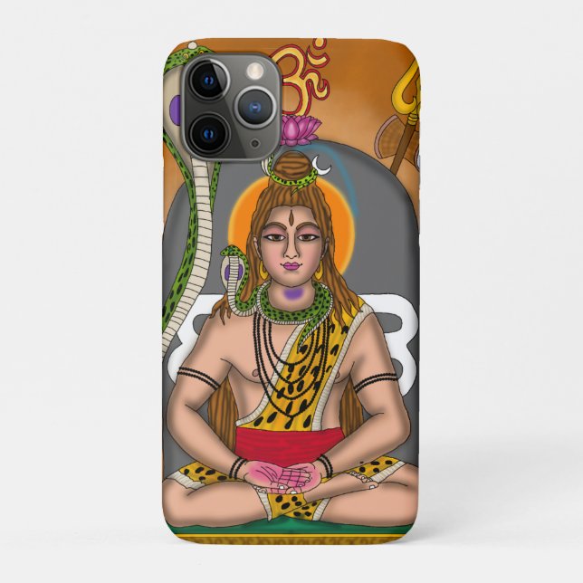 Capa Para iPhone 11 Pro Lord Shiva Phone Cover (Verso)