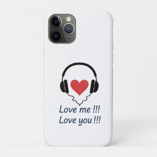 CAPA PARA iPhone 11 PRO LOVE ME LOVE YOU