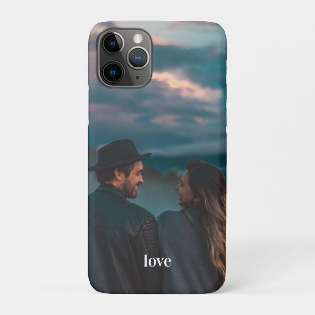 Capa Para iPhone 11 Pro Love Romantic Photo (Verso)