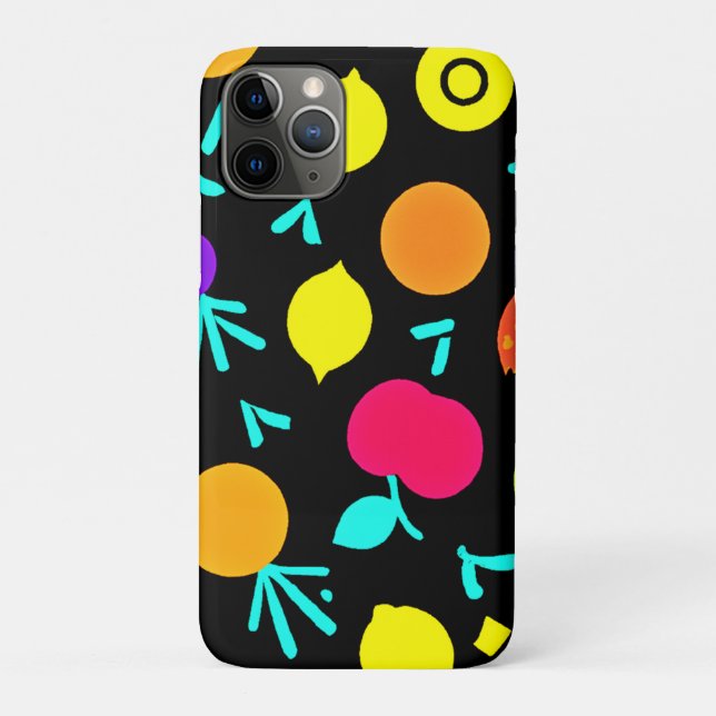 Capa Para iPhone 11 Pro Luminous Fruta Fiesta (Verso)