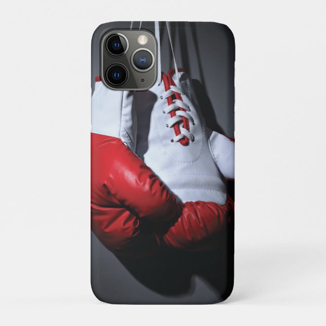 Capa Para iPhone 11 Pro Luvas de boxe (Verso)
