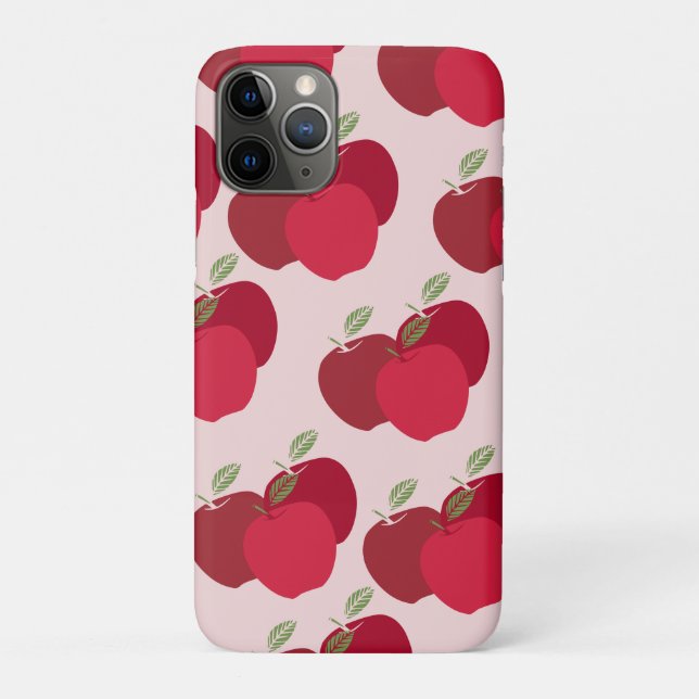 Capa Para iPhone 11 Pro Maçã Inspirada Na Fruta na moda (Verso)