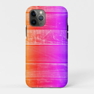 Capa Para iPhone 11 Pro Madeira Neon
