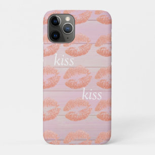 Capa Para iPhone 11 Pro Madeira Rosa Legal