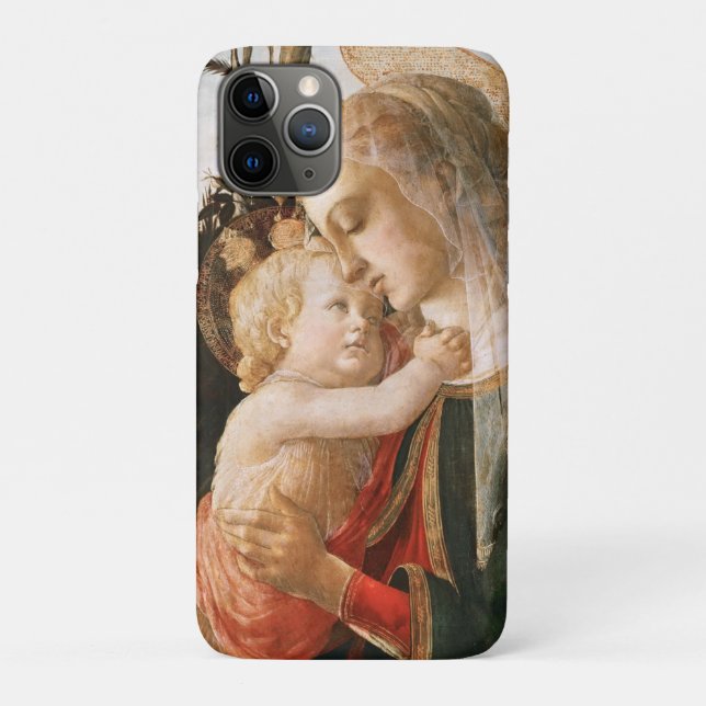 Capa Para iPhone 11 Pro Madona e Menino (Verso)