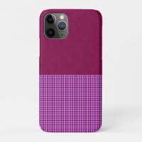 Magenta Denim E Tartan,