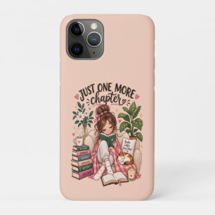 Capa Para iPhone 11 Pro Mais um Capítulo – Caderno de Amante de Livros Aco