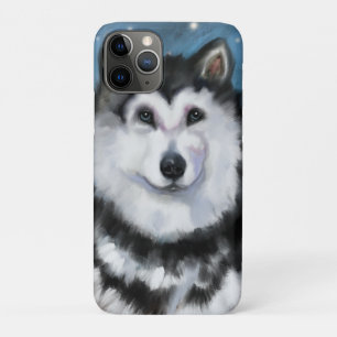 Capa Para iPhone 11 Pro Malamute do Alasca