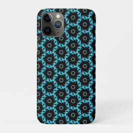 Capa Para iPhone 11 Pro Mandala Azul Elétrica