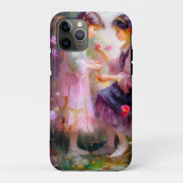 Capa Para iPhone 11 Pro Manhã em um Jardim