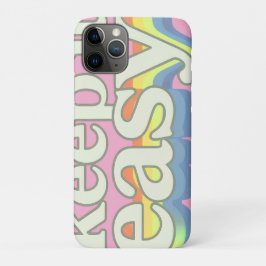 Capa Para iPhone 11 Pro Mantenha Fácil Tipografia Retro Orgulho Design