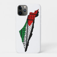 Mapa Palestino que Bandeira e Padrão Keffiyeg