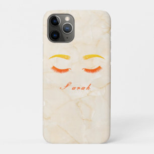 Capa Para iPhone 11 Pro Marble Amarelo Legal