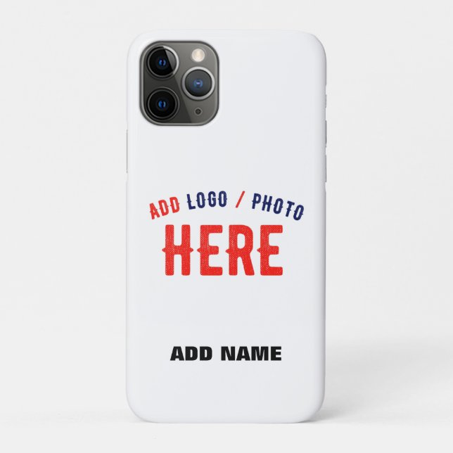 CAPA PARA iPhone 11 PRO MARCA VERIFICADA BRANCA PERSONALIZÁVEL MODERNA (Verso)