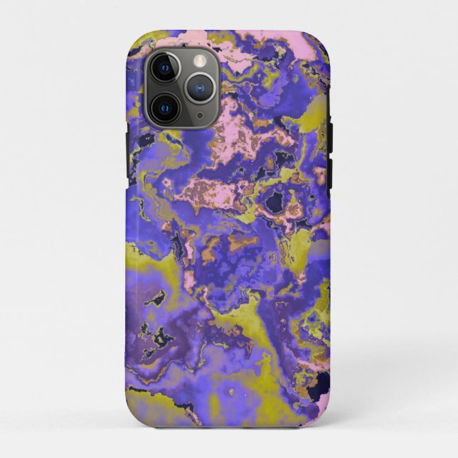 Capa Para iPhone 11 Pro Mármore Radioativo (Verso)