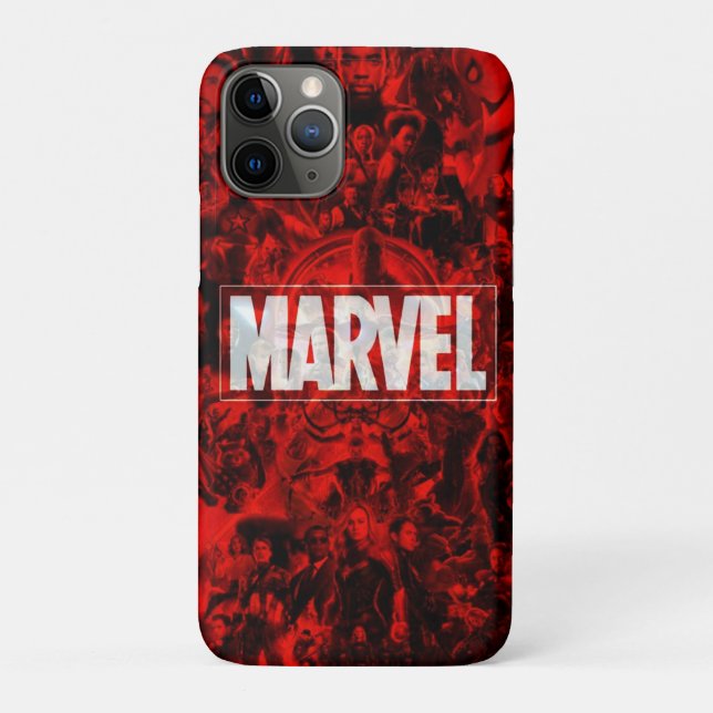 Capa Para iPhone 11 Pro Marvel (Verso)