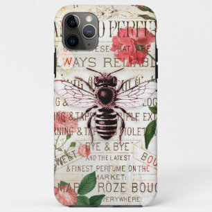 Capa Para iPhone 11 Pro Max Abelha Vintage