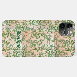 Capa Para iPhone 11 Pro Max Abstrato personalizado Greenery
