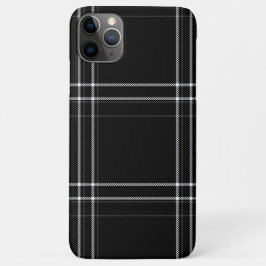 Capa Para iPhone 11 Pro Max Abstrato Preto e Branco